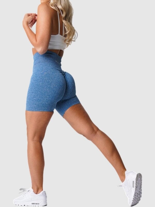 Short Sport Moulant Sans Couture Shorts Helanke-Srbija.com XS Bleu 