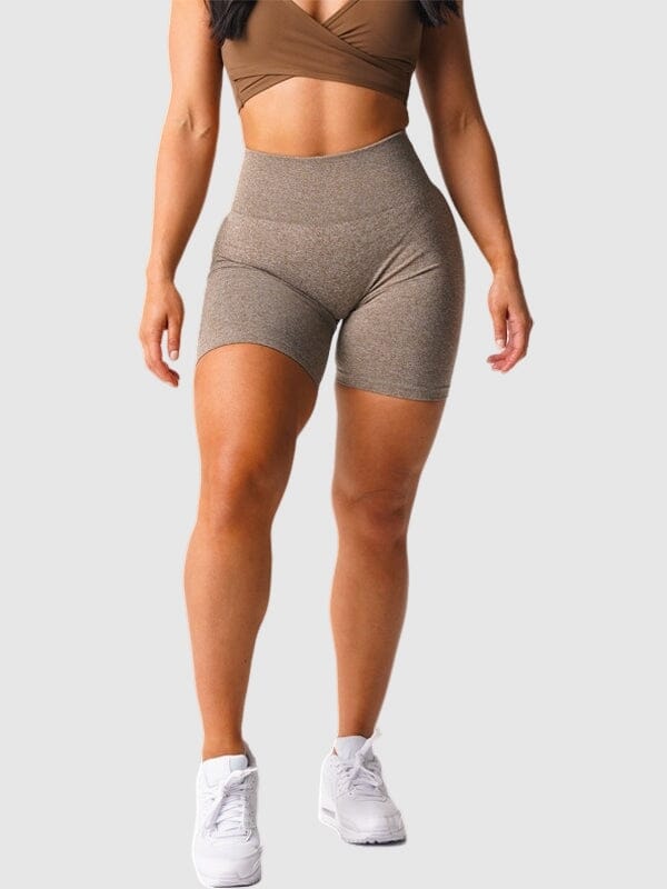 Short Sport Moulant Sans Couture Shorts Helanke-Srbija.com XS Mocha 