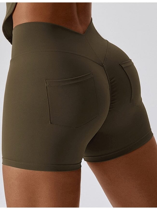 Short Sport Poche Téléphone Shorts Helanke-Srbija.com sa Marron 