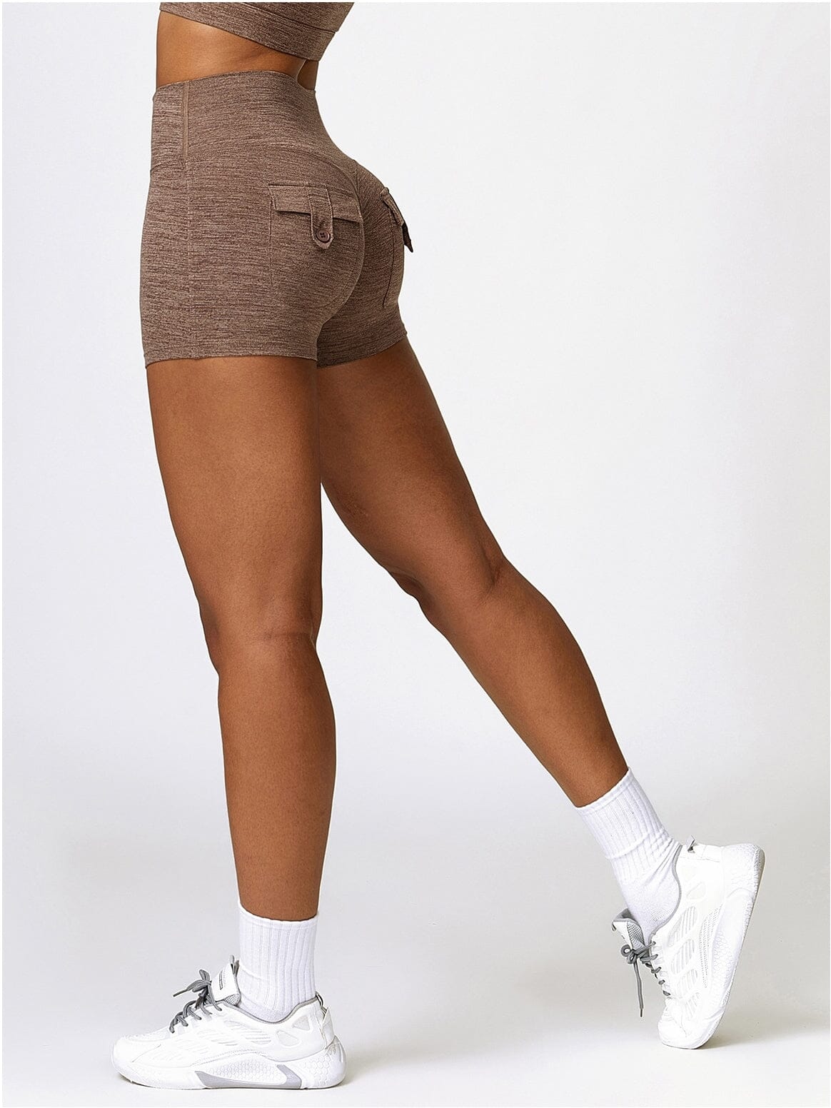 Short Sport Poches Fermées Push Up Shorts Helanke-Srbija.com sa Café 