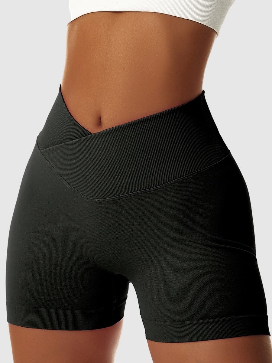 Short Sport Push Up Ceinture V Shorts Helanke-Srbija.com sa Noir 