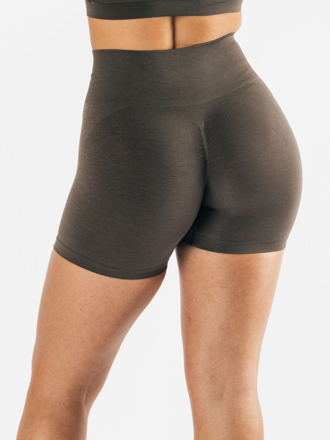 Short Sport Sans Couture Push Up Shorts Helanke-Srbija.com sa Marron 