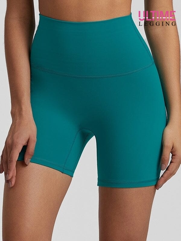 Short Ventre Plat Sport - Ultime-Legging Shorts Ultime-Legging sa Bleu canard 