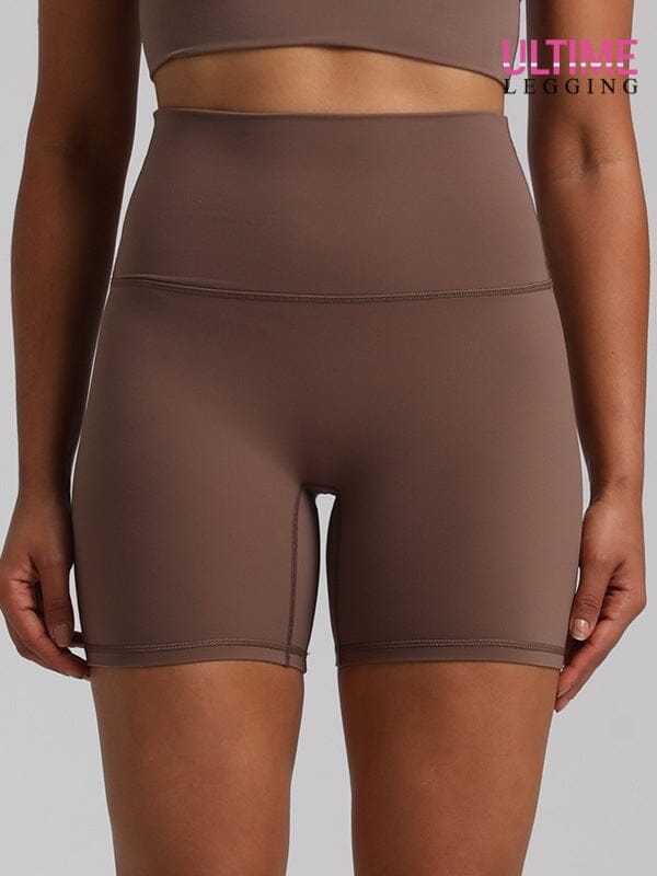 Short Ventre Plat Sport - Ultime-Legging Shorts Ultime-Legging sa Marron 