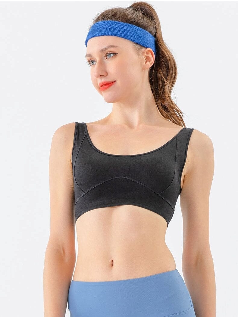 Soutien-Gorge Denim Sport Soutien-gorge sport Helanke-Srbija.com sa Noir 