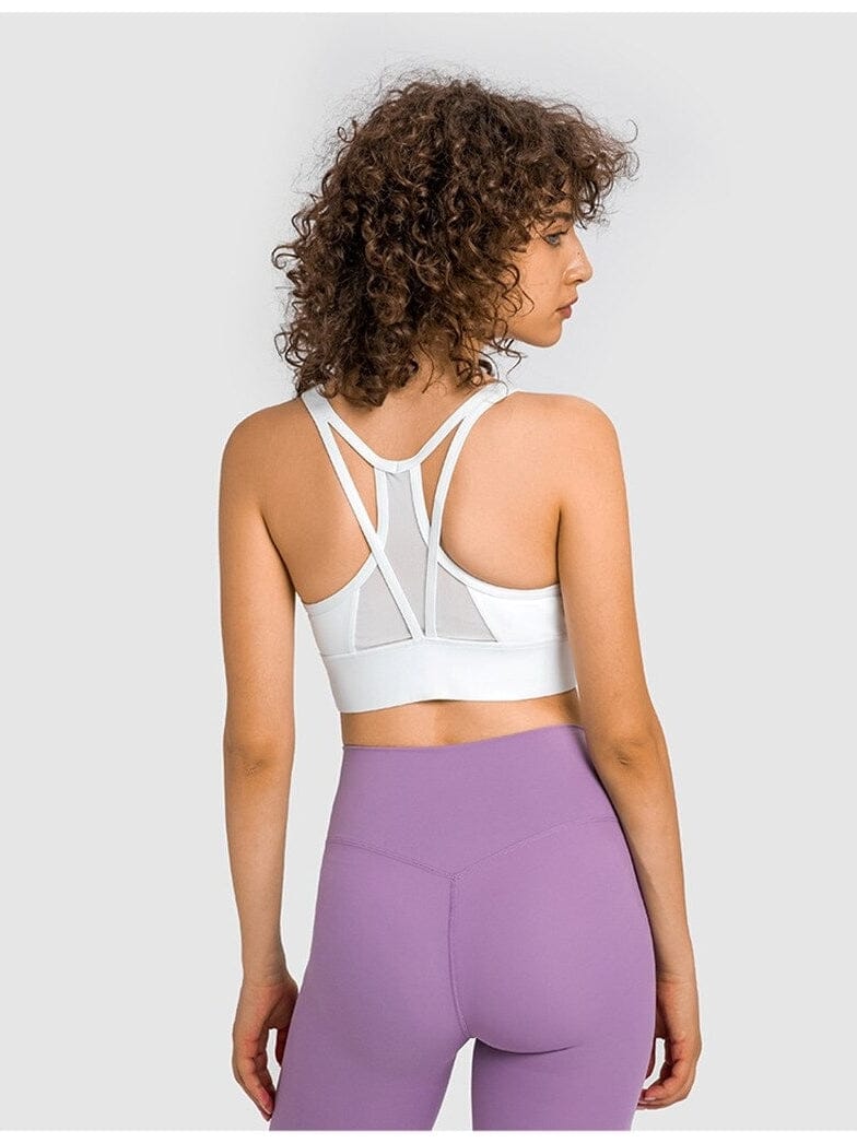 Soutien-Gorge Sport Dos Nageur Maille Soutien-gorge sport Helanke-Srbija.com : Legging Femme | Vêtements de Sport XS Blanc 
