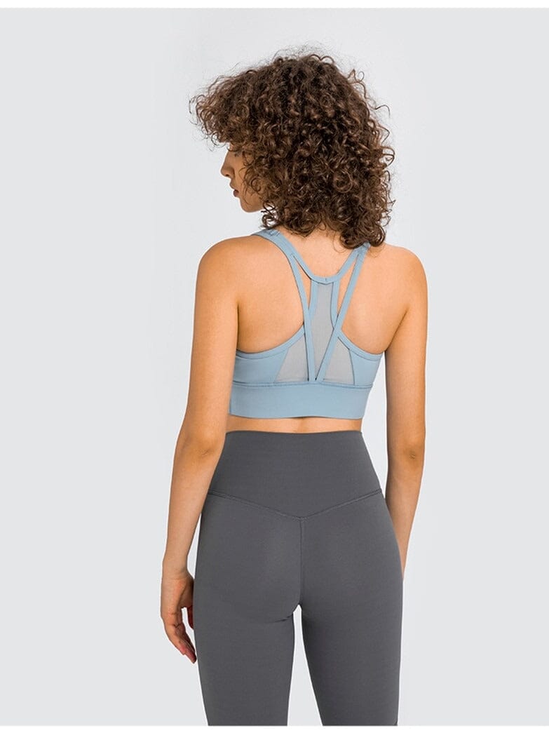 Soutien-Gorge Sport Dos Nageur Maille Soutien-gorge sport Helanke-Srbija.com : Legging Femme | Vêtements de Sport XS Bleu 