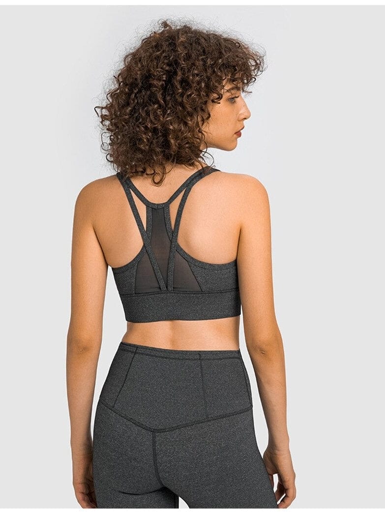 Soutien-Gorge Sport Dos Nageur Maille Soutien-gorge sport Helanke-Srbija.com : Legging Femme | Vêtements de Sport XS Gris 