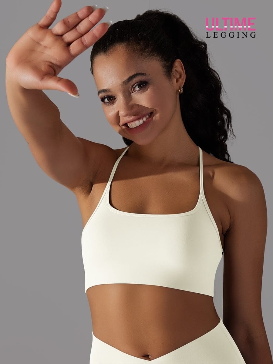Soutien-Gorge Sport Dos Nu - Fusion - Ultime-Legging Soutien-gorge sport Helanke-Srbija.com XS Ivoire 