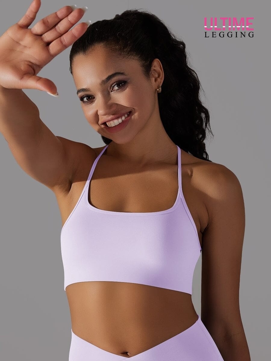 Soutien-Gorge Sport Dos Nu - Fusion - Ultime-Legging Soutien-gorge sport Helanke-Srbija.com XS Lavande 