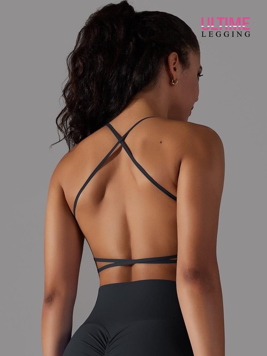 Soutien-Gorge Sport Dos Nu - Fusion - Ultime-Legging Soutien-gorge sport Helanke-Srbija.com XS Noir 