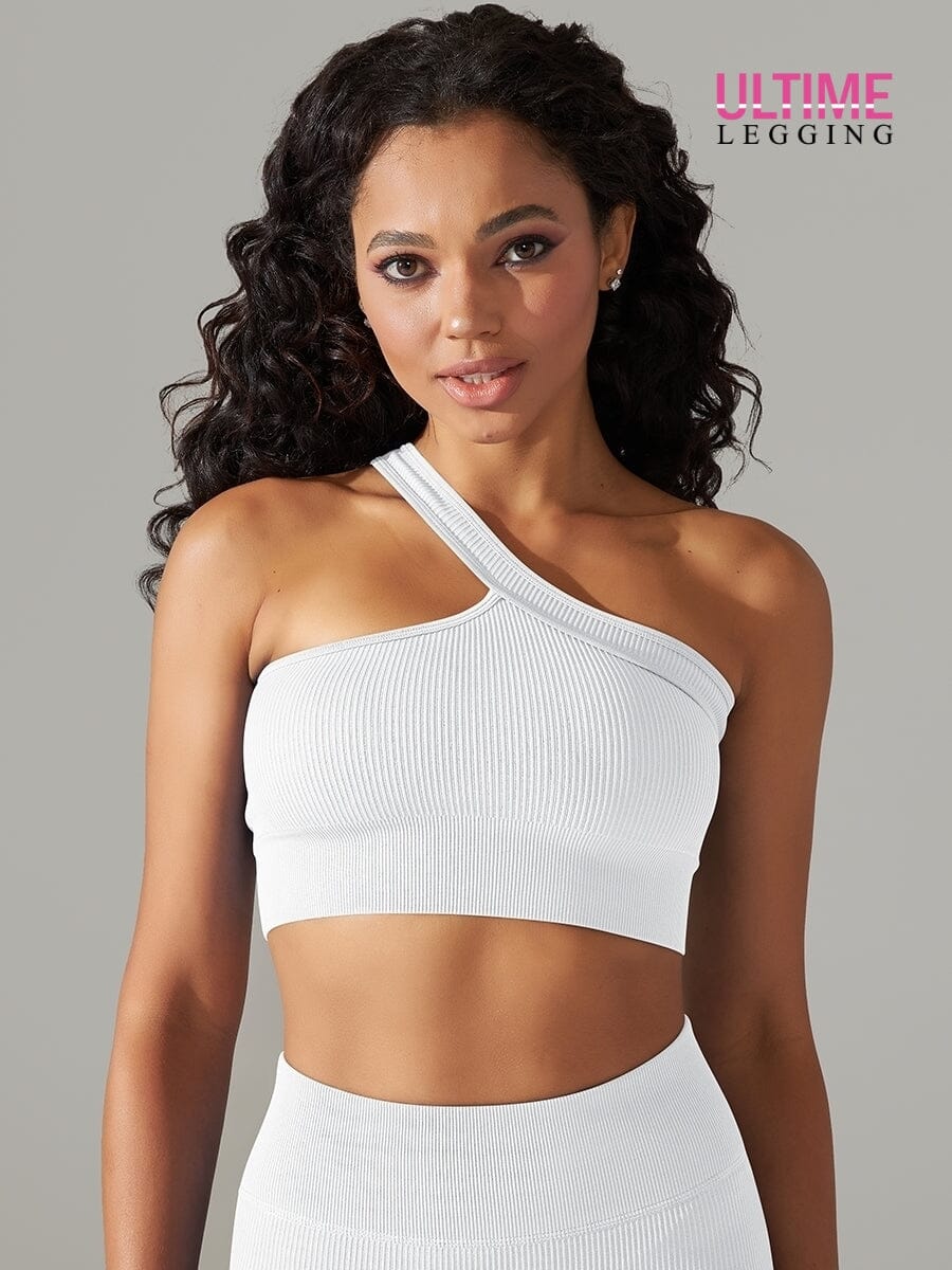 Soutien-Gorge Sport Plissé - Power - Ultime-Legging Soutien-gorge sport Helanke-Srbija.com sa Blanc cassé 