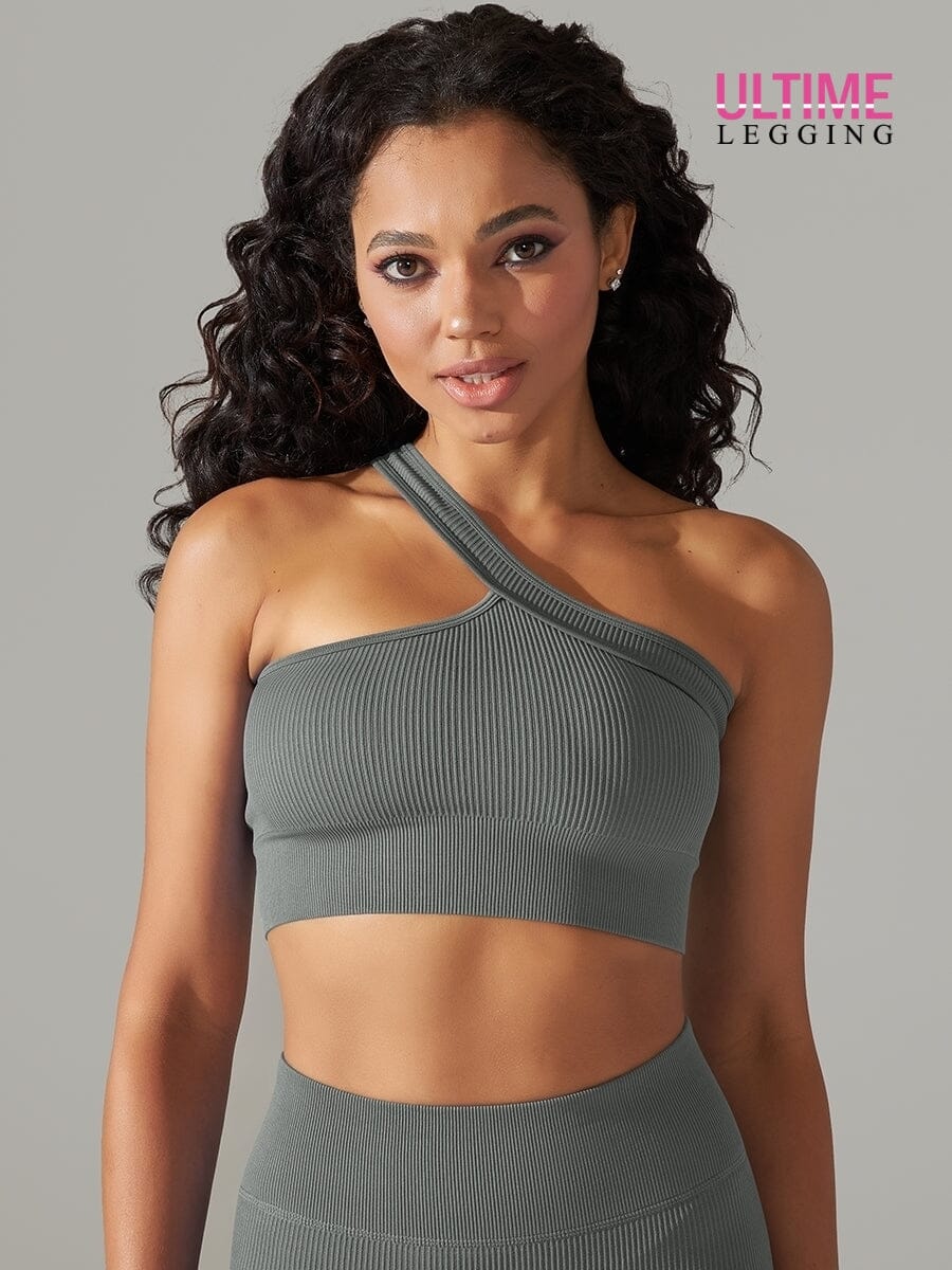 Soutien-Gorge Sport Plissé - Power - Ultime-Legging Soutien-gorge sport Helanke-Srbija.com sa Gris 