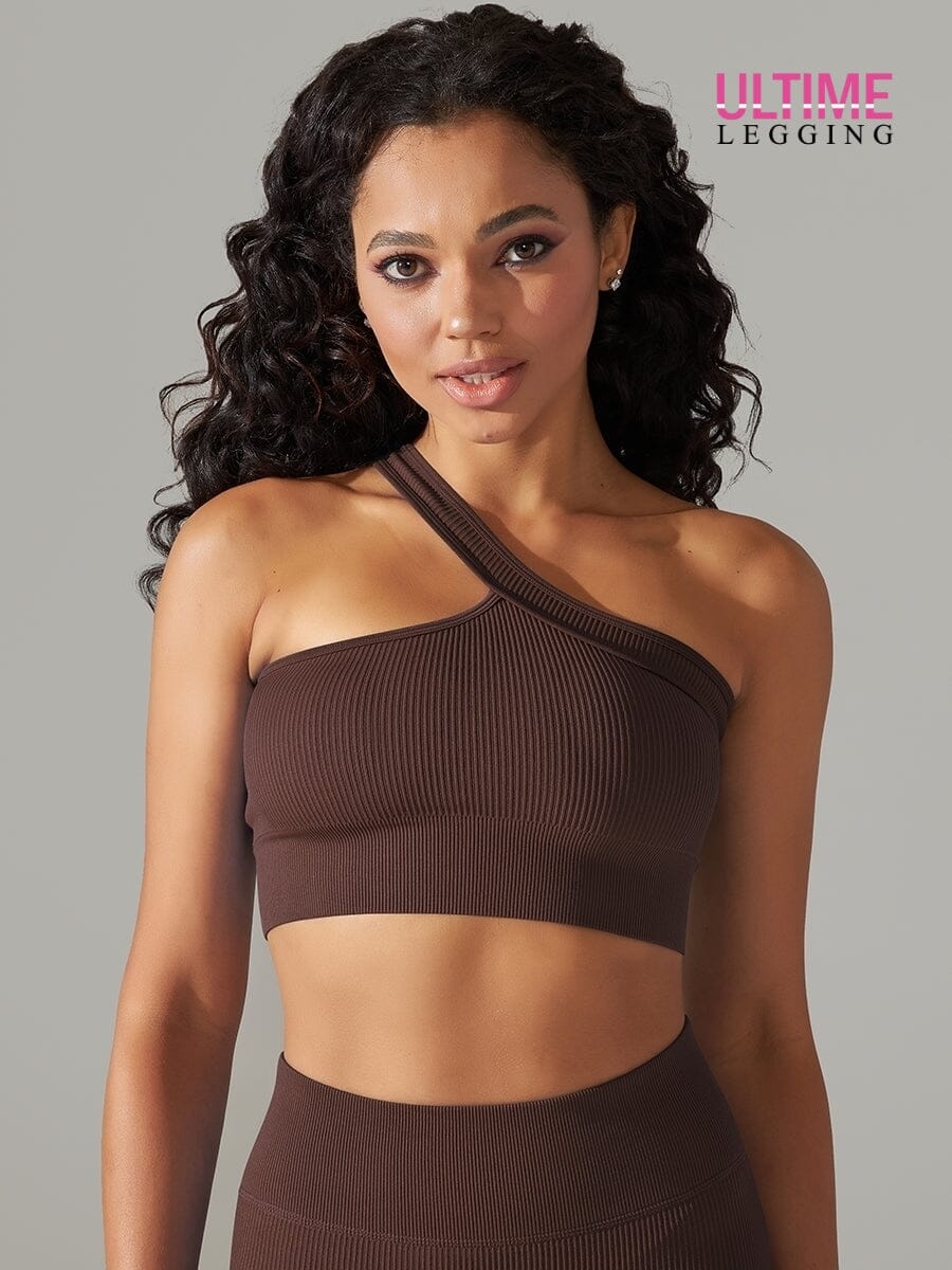 Soutien-Gorge Sport Plissé - Power - Ultime-Legging Soutien-gorge sport Helanke-Srbija.com sa Marrron 