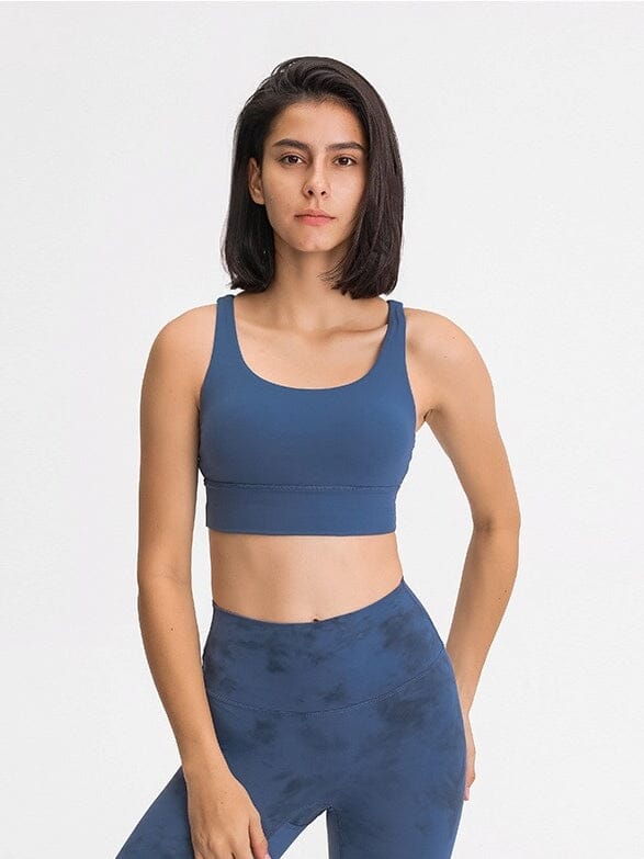 Soutien-gorge Sport Sans Armature Soutien-gorge sport Helanke-Srbija.com XS Bleu 