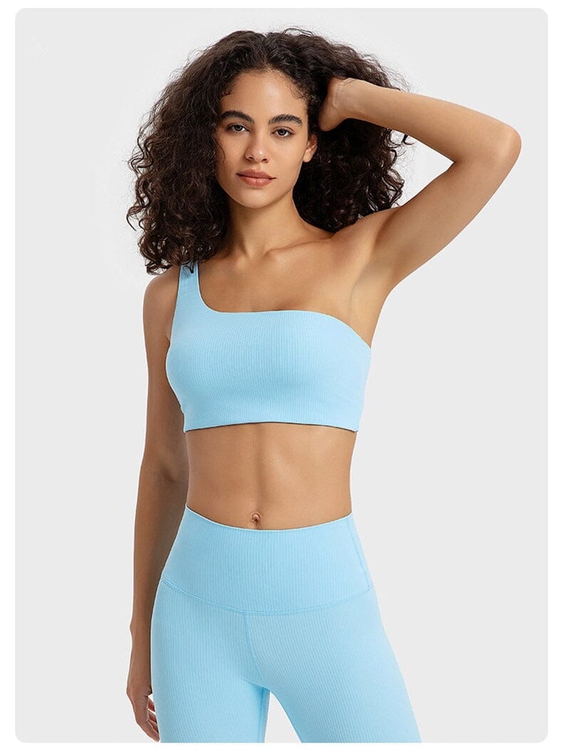 Soutien-Gorge Sport Une Bretelle - Niraya Soutien-gorge sport Helanke-Srbija.com XS Bleu ciel 