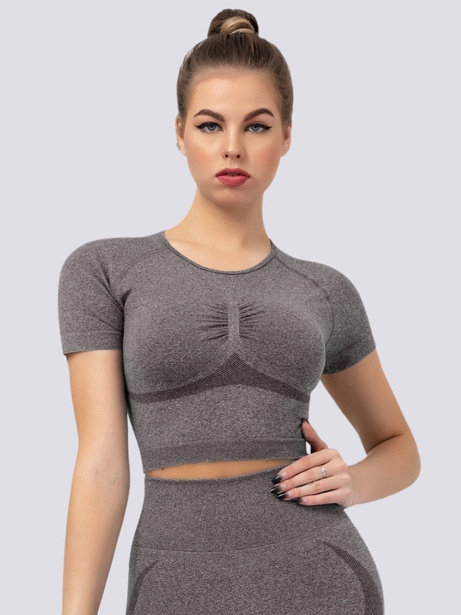 T-Shirt Push Up Sport T-Shirt Helanke-Srbija.com sa Marron 
