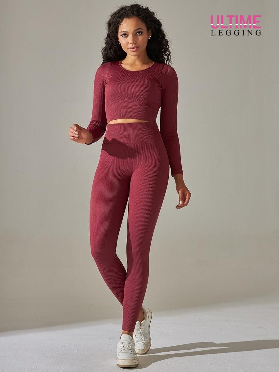 Tenue Sport Push Up - Ultime-Legging Ensemble Sport Helanke-Srbija.com sa Bordeaux 