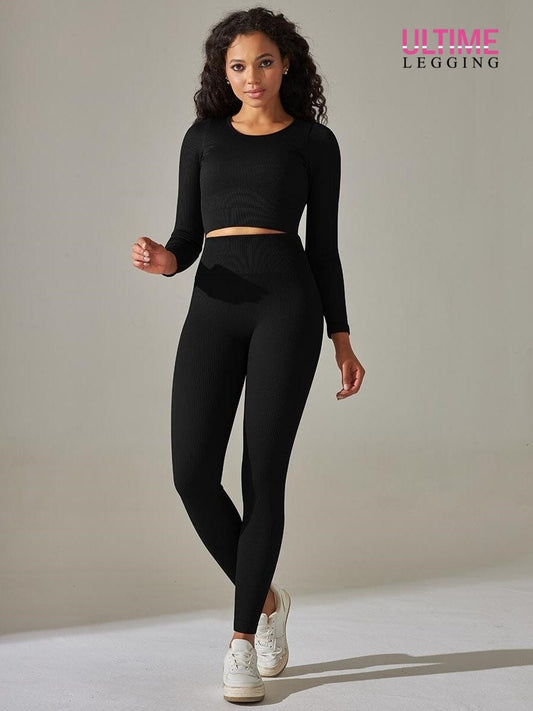 Tenue Sport Push Up - Ultime-Legging Ensemble Sport Helanke-Srbija.com sa Noir 
