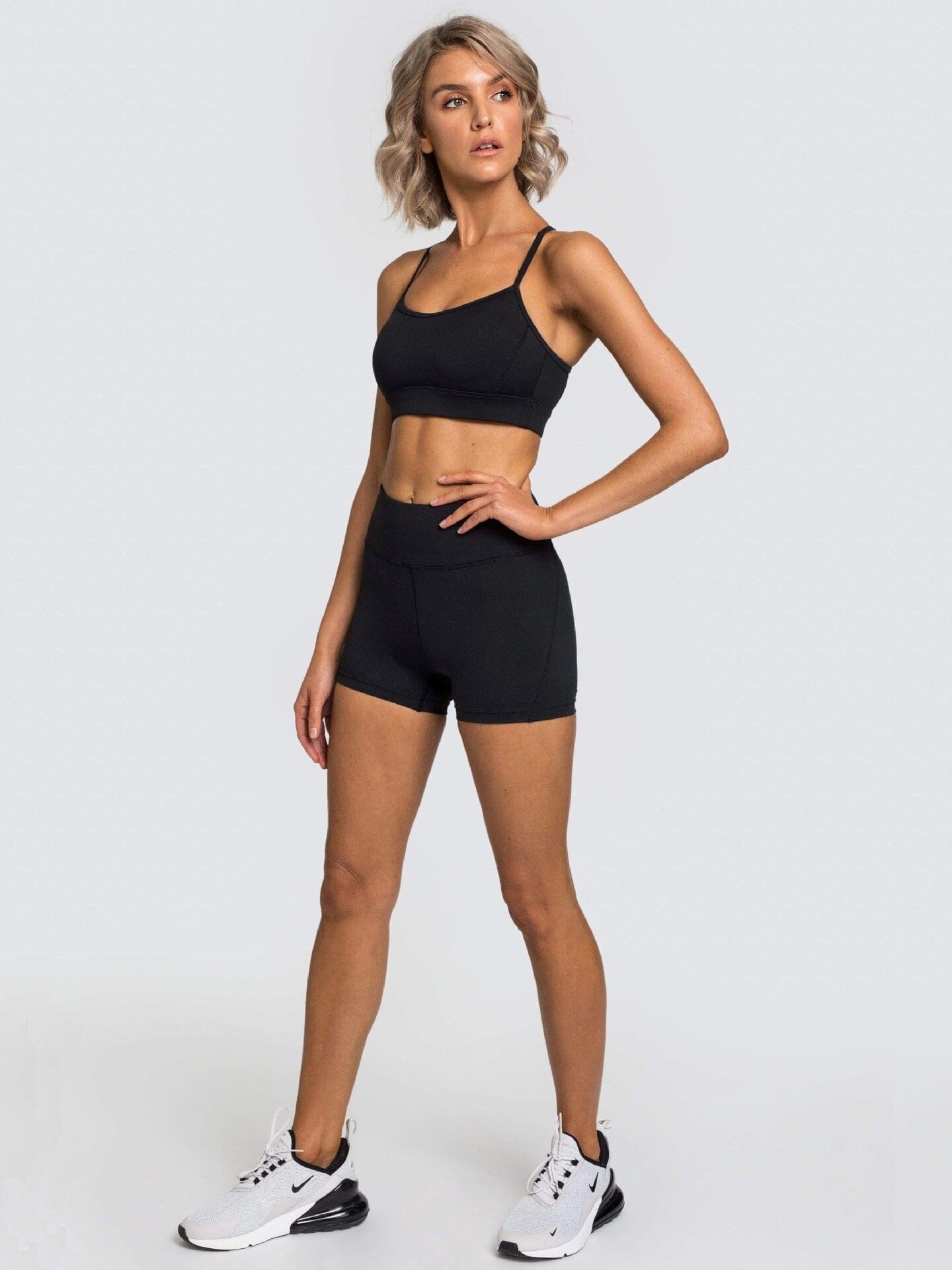 Tenue Sport Short et Soutien-Gorge - Polly Ensemble Sport Helanke-Srbija.com XS Noir 