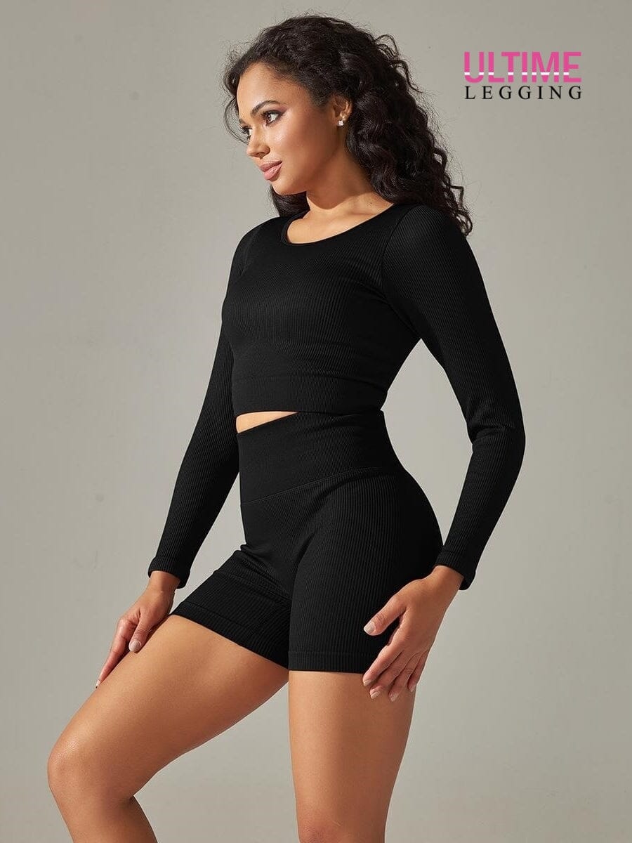 Tenue Sport Short Push Up - Ultime-Legging Ensemble Sport Helanke-Srbija.com sa Noir 