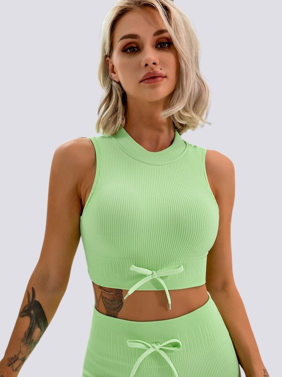 Top Sport Plissé T-Shirt Helanke-Srbija.com sa Vert 