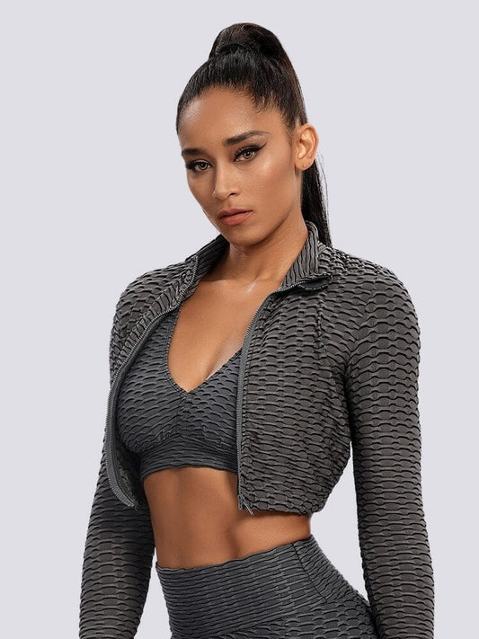 Veste Sport Légère Veste Helanke-Srbija.com sa Gris foncé 