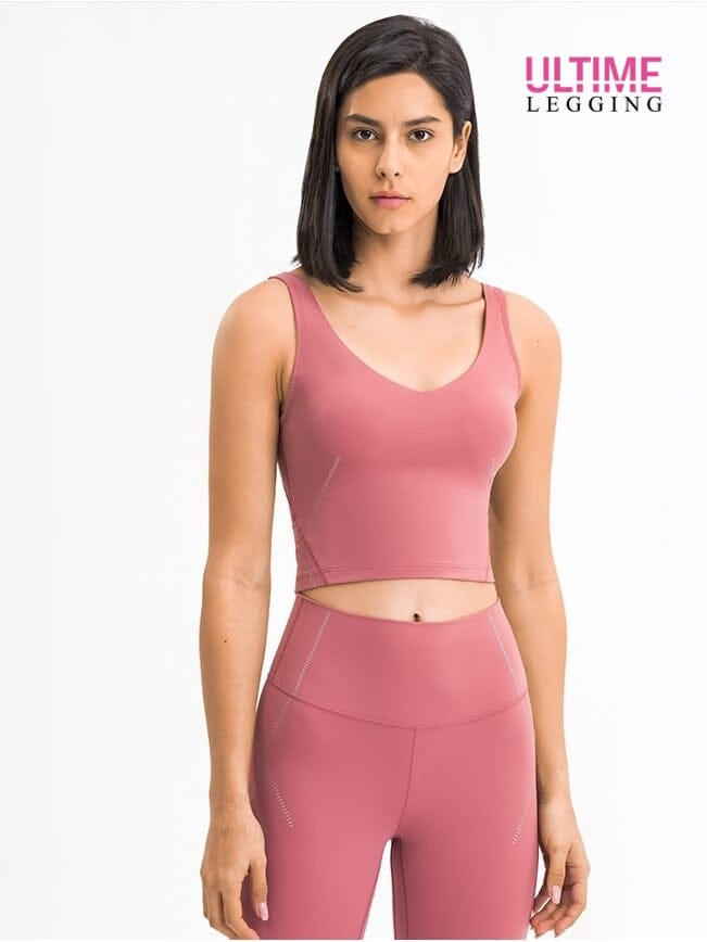 Brassière Sport Compression Brassière Ultime Legging XS Rose