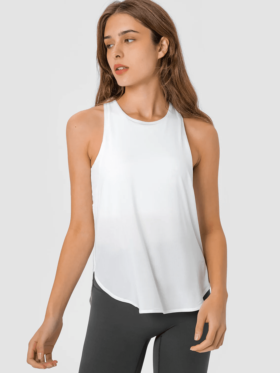 Débardeur Sport avec Soutien-Gorge - Genesis T-Shirt Ultime Legging XS Blanc