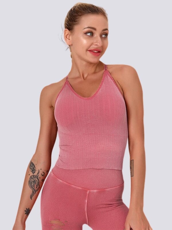 Débardeur Sport Respirant T-Shirt Ultime Legging S Rose