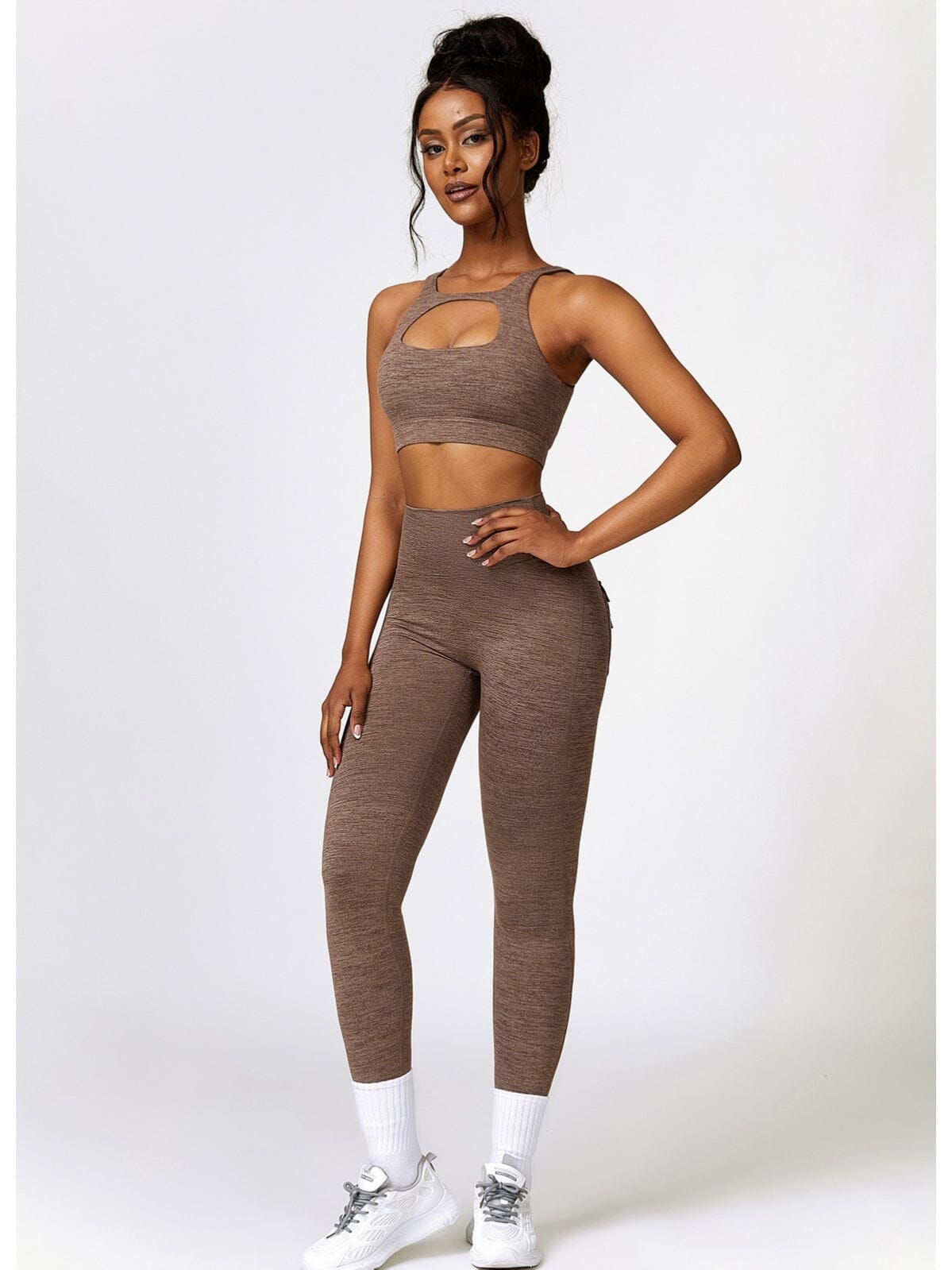 Ensemble Legging Sport Sculptant - Joséphine Ensemble Sport Ultime Legging S Café