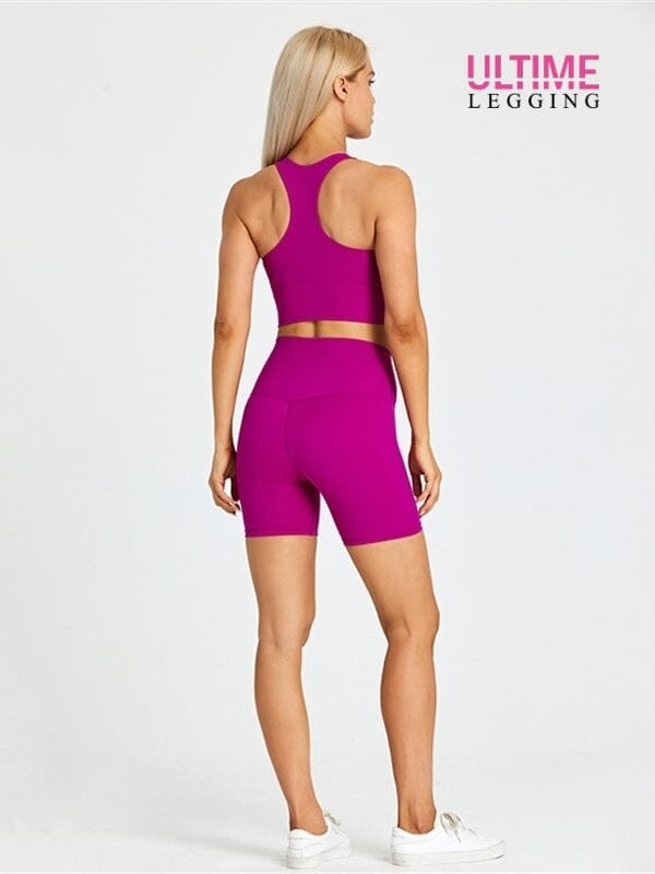 Ensemble Short Fitness - Ultime-Legging Ensemble Sport Ultime Legging S Pitaya