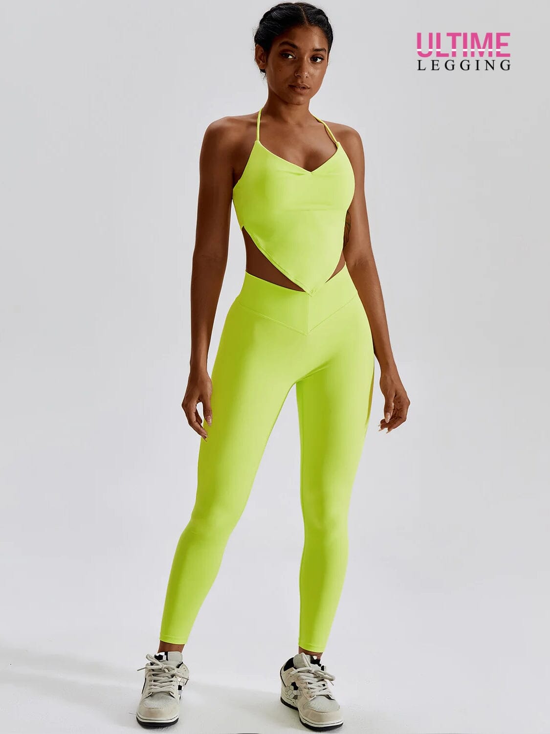 Ensemble Sport Galbant Poche - Suprem - Ultime-Legging Ensemble Sport Ultime Legging S Jaune