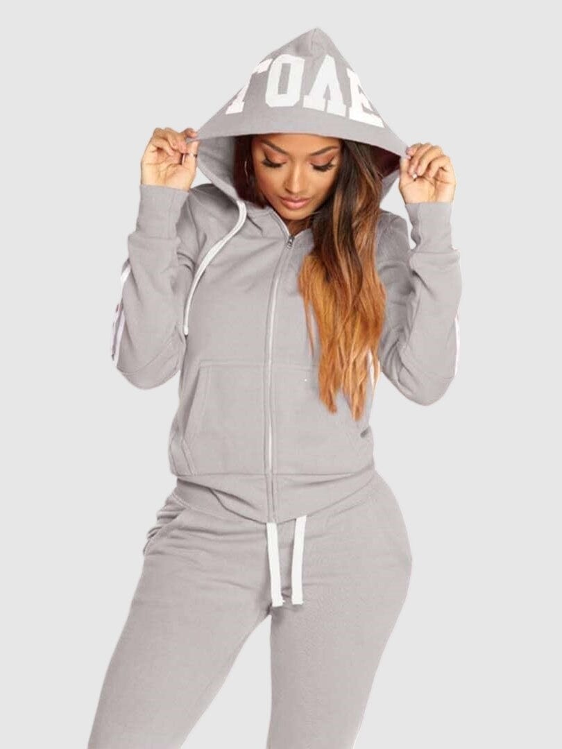 Ensemble Sport Jogging Sweat Ensemble Sport Ultime Legging S Gris