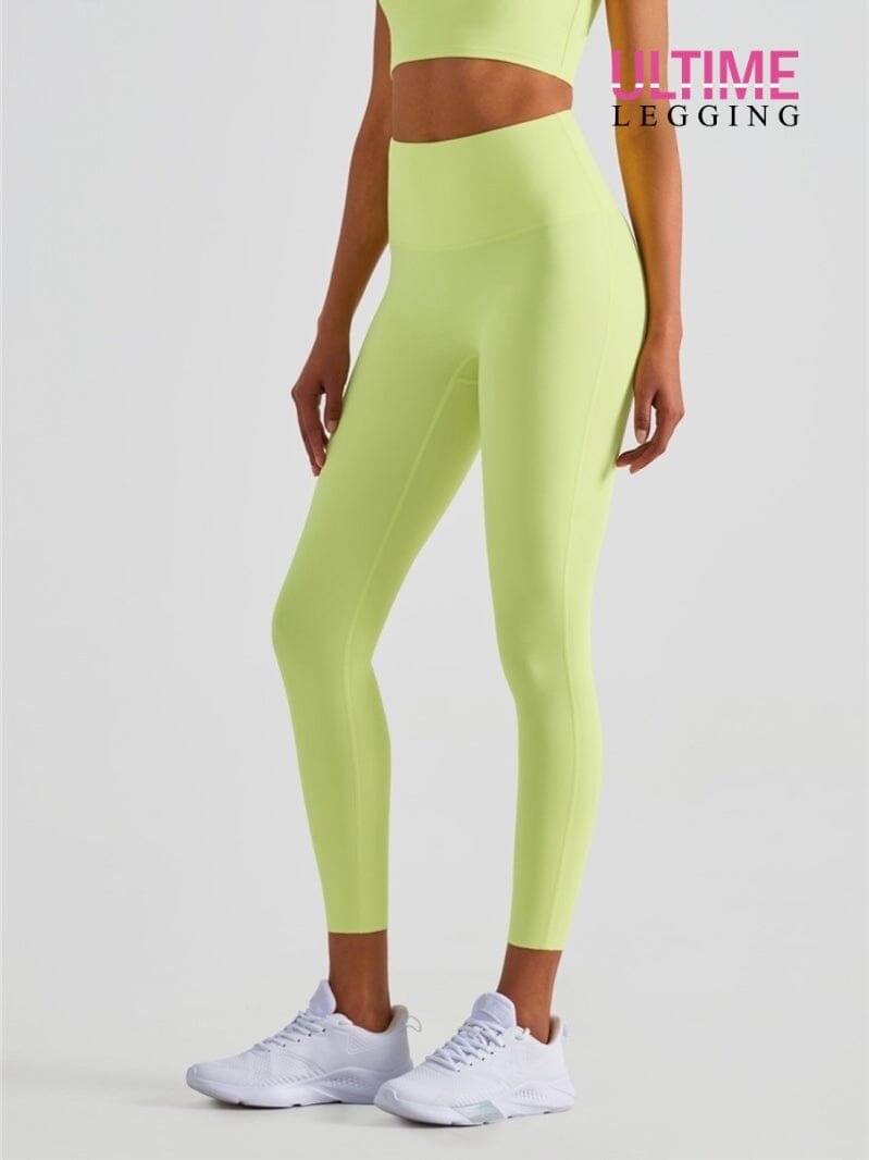 Legging Amincissant Anti-Cellulite Sport - Ultime-Legging Leggings Ultime Legging S Citron