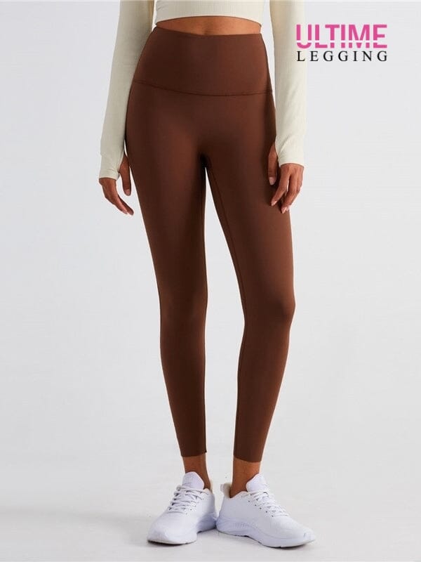 Legging Amincissant Anti-Cellulite Sport - Ultime-Legging Leggings Ultime Legging S Marron