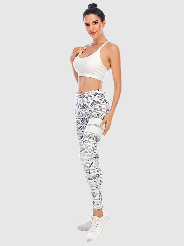 Aztec-kuvioiset leggingsit