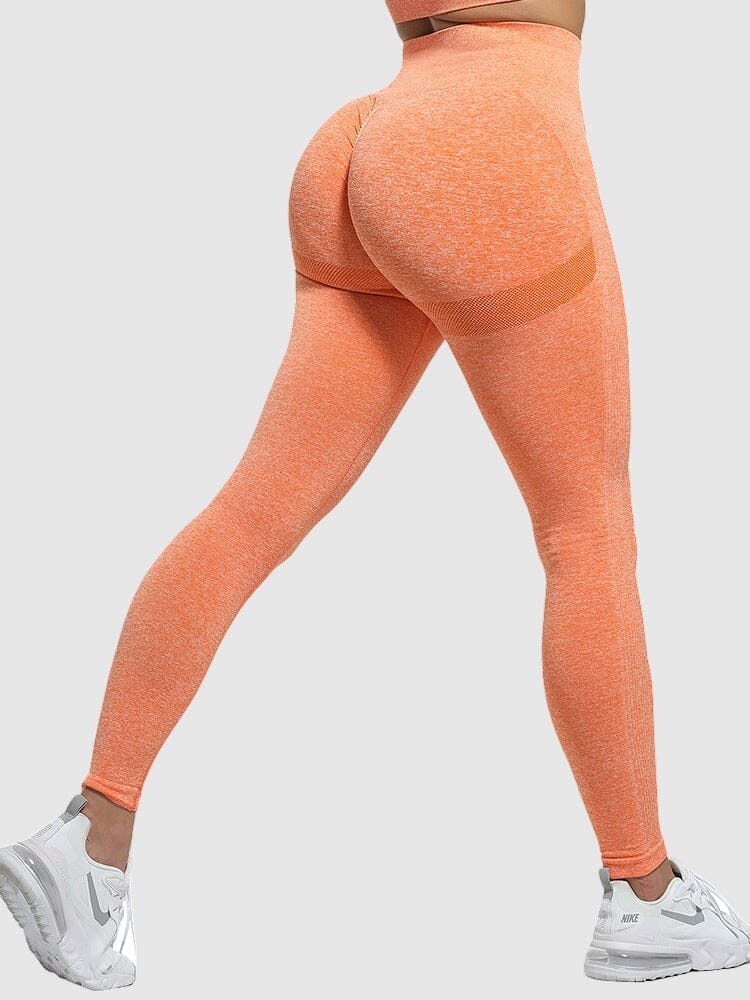 Legging Effet Push Up Sport Leggings Ultime Legging S Orange