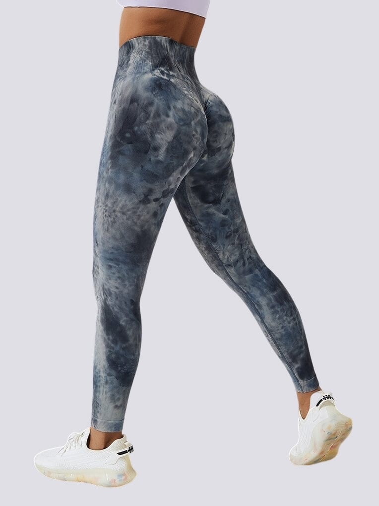 Legging Fitness Amincissant Sport (Push Up) Leggings Ultime Legging S Bleu grisé