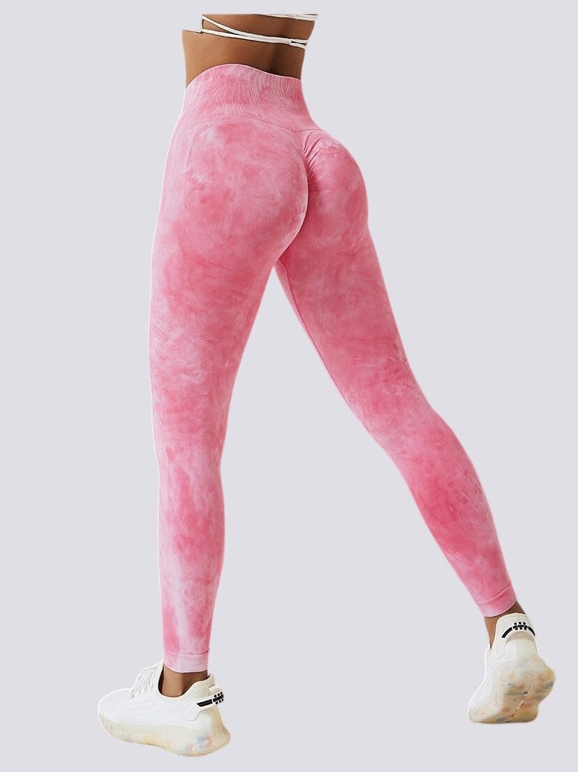 Legging Fitness Amincissant Sport (Push Up) Leggings Ultime Legging S Rose