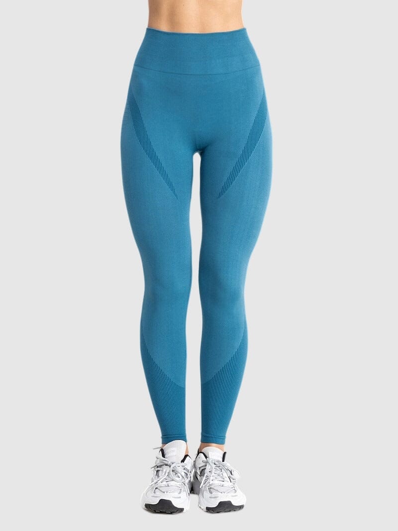 Legging Gym Fitness - FoxyFit Leggings Ultime Legging S Bleu