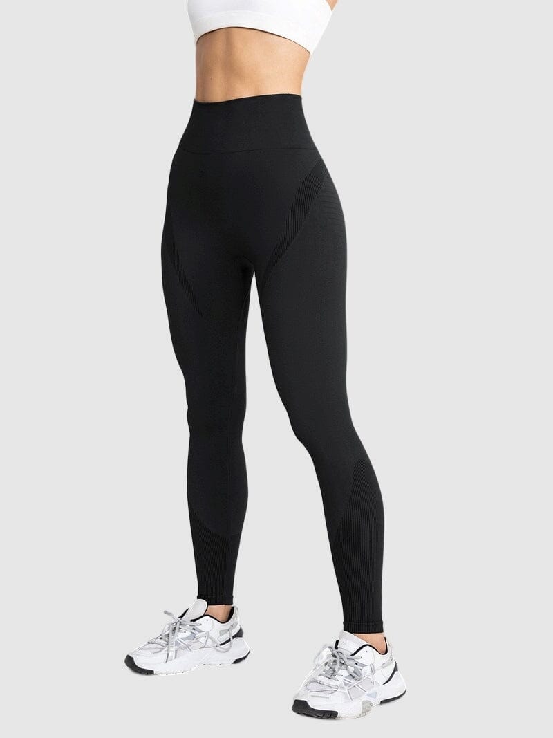 Legging Gym Fitness - FoxyFit Leggings Ultime Legging S Noir