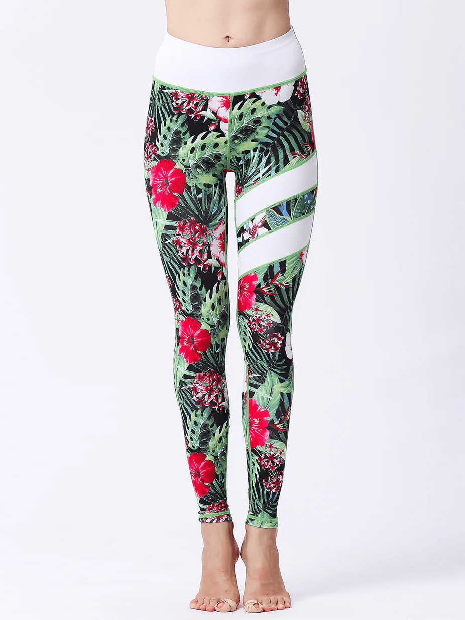 Legging Motif Floral Sport Leggings Ultime-Legging S