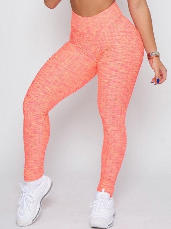 Legging Push Up Texturé Leggings Ultime Legging S Orange