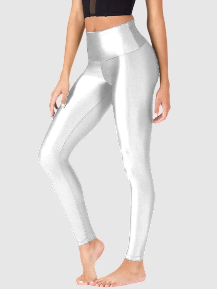 Legging Sport Brillant Leggings Ultime Legging XS Argent