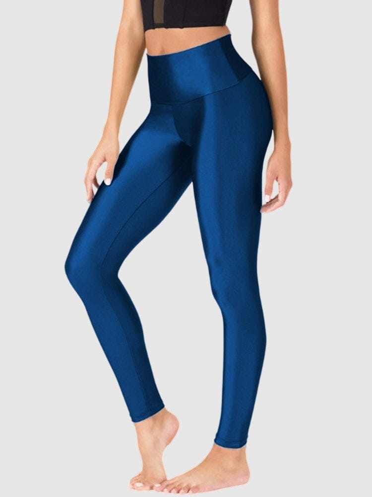 Legging Sport Brillant Leggings Ultime Legging XS Bleu