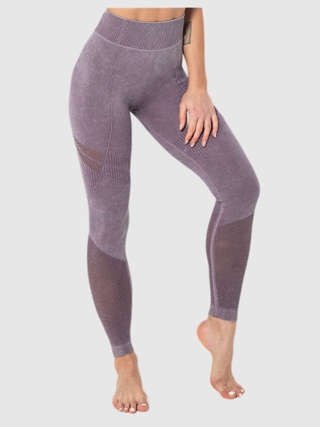 Legging Sport Ceinture Haute Leggings Ultime Legging S Violet