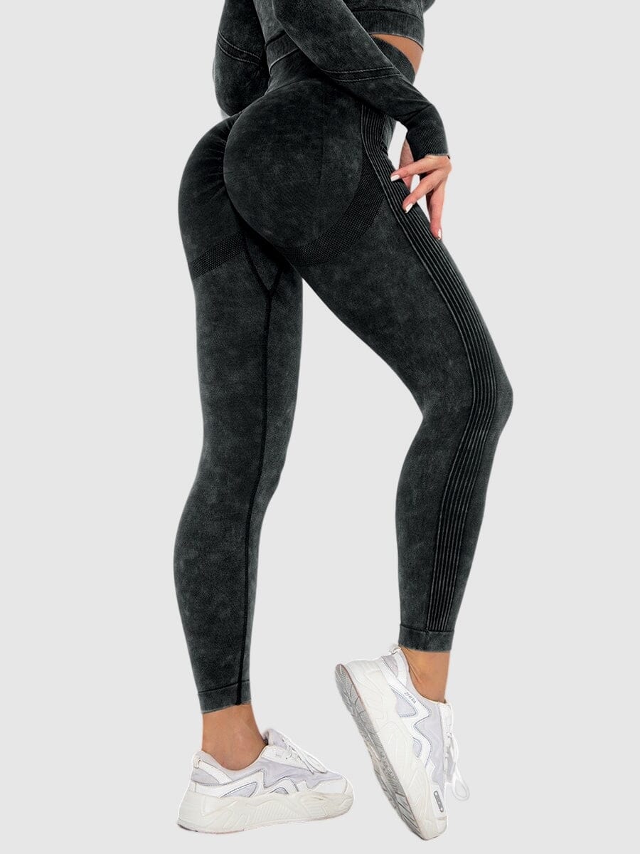 Legging Ventre Plat Push Up Sport Ultime Legging S Noir