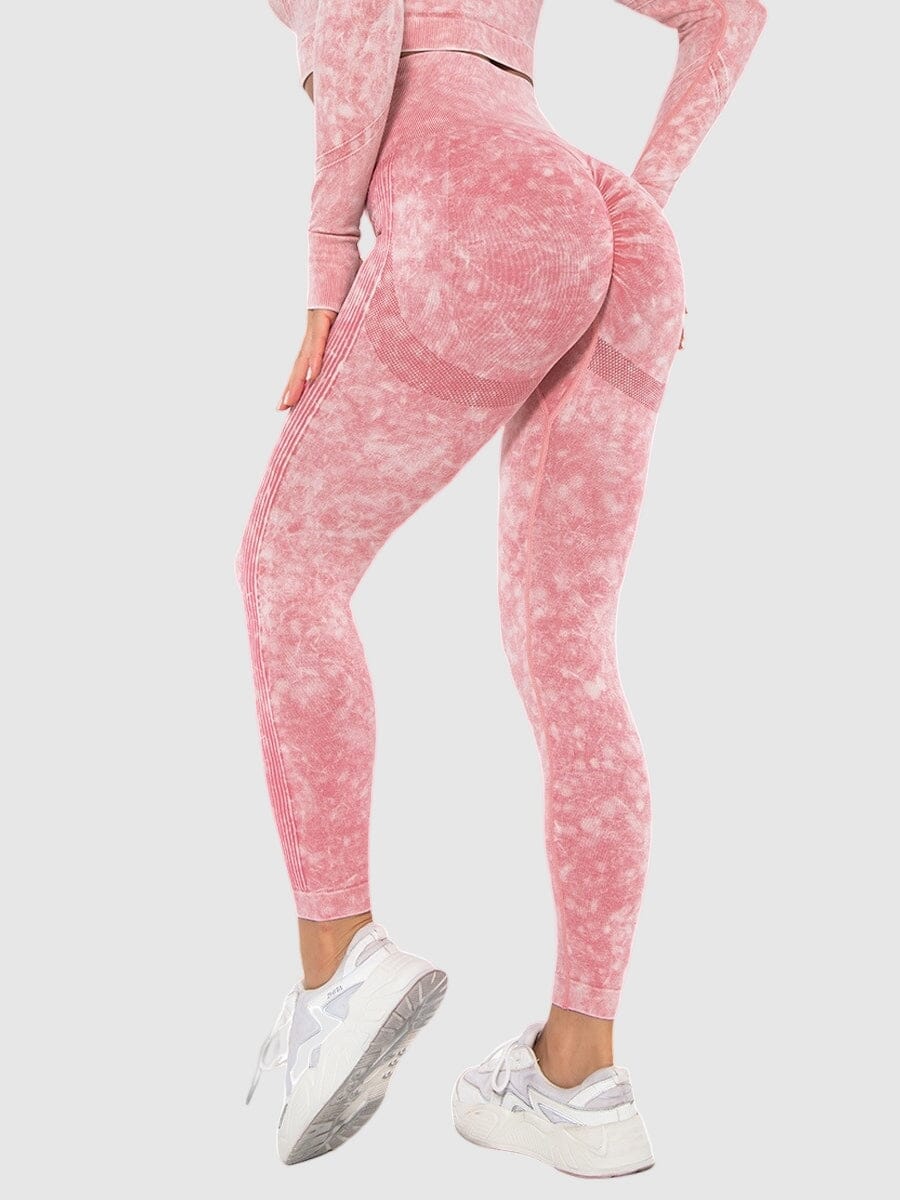 Legging Ventre Plat Push Up Sport Ultime Legging S Rose