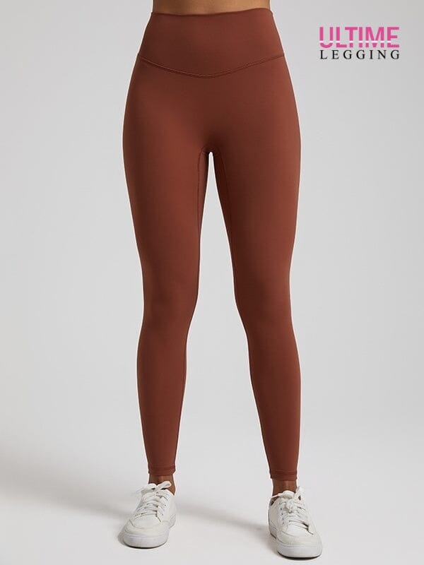 Legging Ventre Plat Taille Haute - Ultime-Legging Leggings Ultime-Legging S Marron